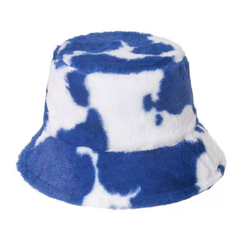 Soft Plush Winter Hat – Warm Unisex Bucket Cap for Cold Days