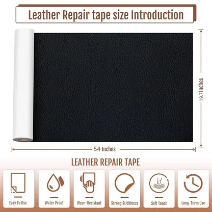 Leather Repair Sticker - Easy Restoration for Furniture and Accessories