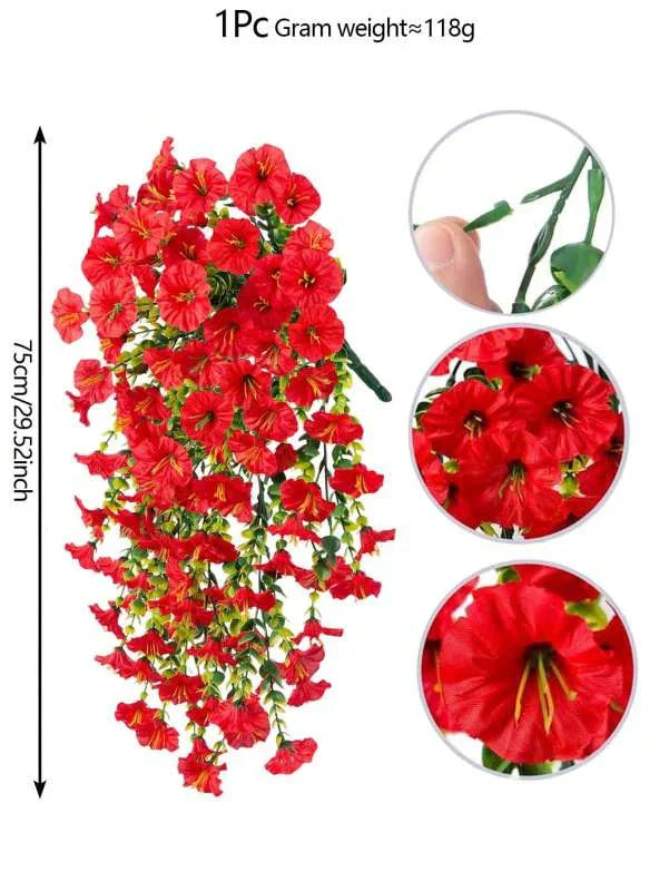 Artificial Flower Garland for Home, Garden & Wedding Decoration - DIY Table and Wall Decor