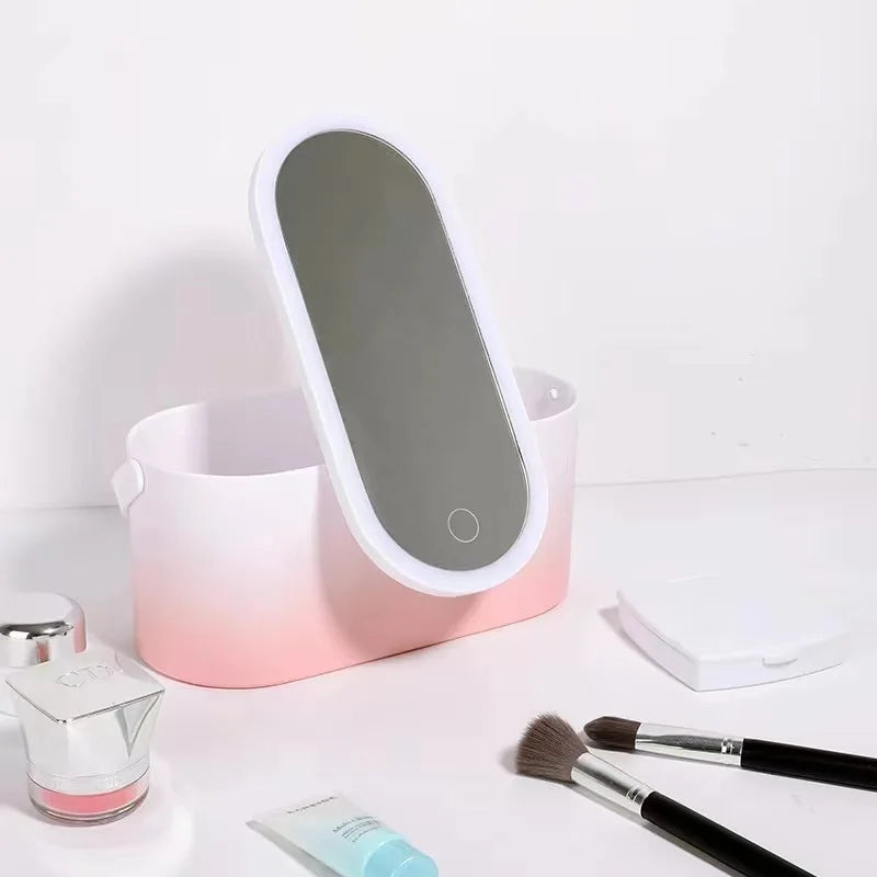 Makeup Organizer with LED Lighting for Glamorous Display