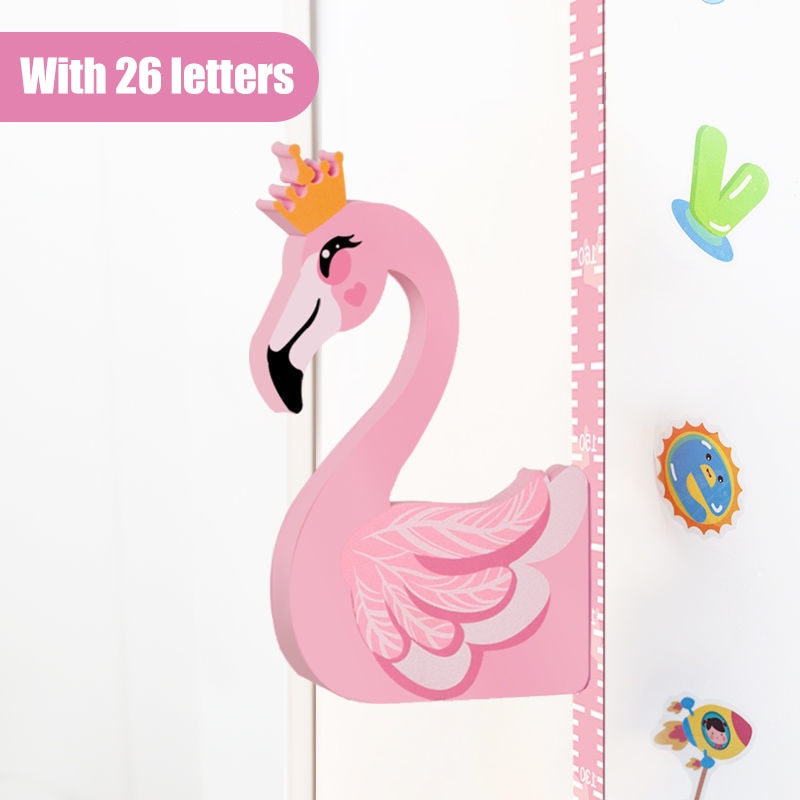 Whimsical Growth Tracker for Kids | Fun Height Measuring Wall Decal