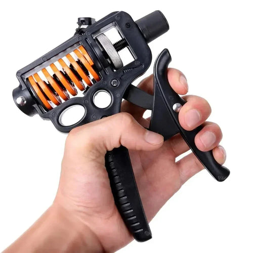 Heavy Duty Hand Grip Strength Trainer - Adjustable 5-165kg Finger Expander for Arm, Wrist, Forearm Workout