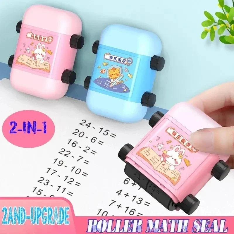 4-in-1 Fun Math Stamp Tool for Kids