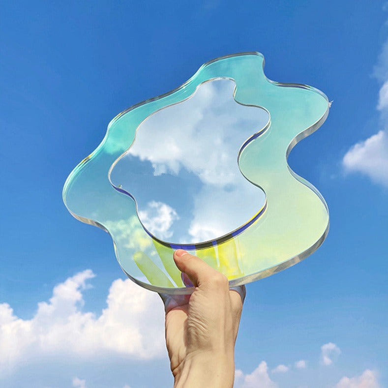Charming Floral Acrylic Reflector for Home Decor