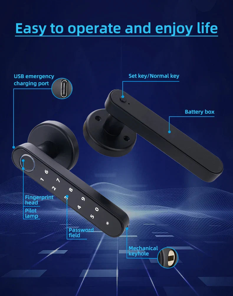 Digital Fingerprint Lock with Multiple Modes - UltraLock