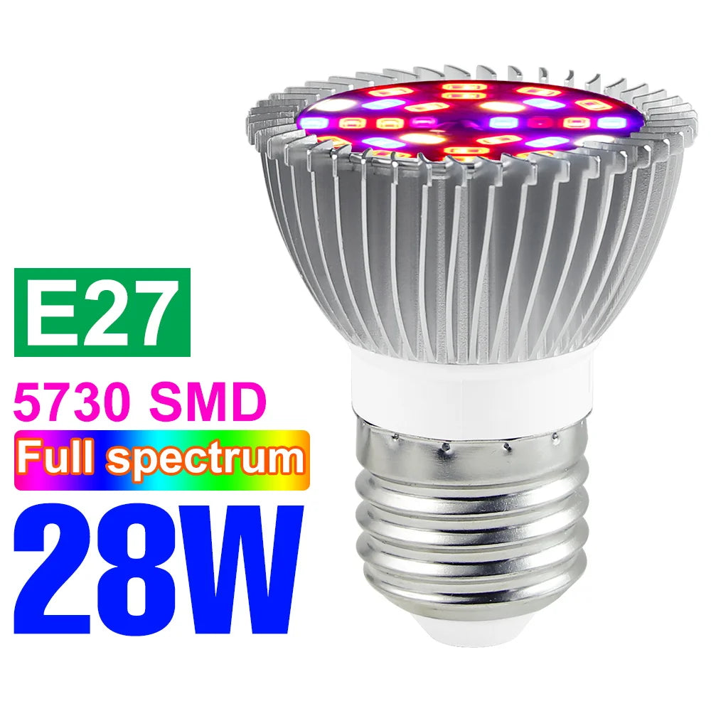 Full Spectrum LED Grow Light for Healthy Plant Growth - Energy Efficient