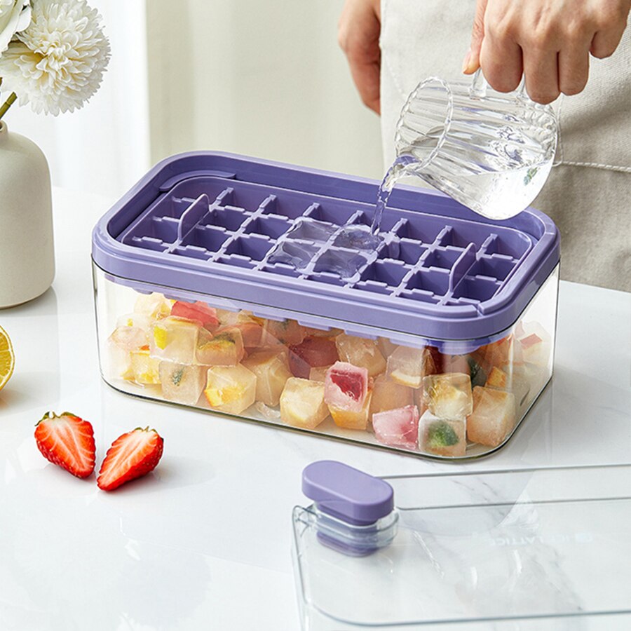 One-Touch Ice Cube Maker for Instant Chilling