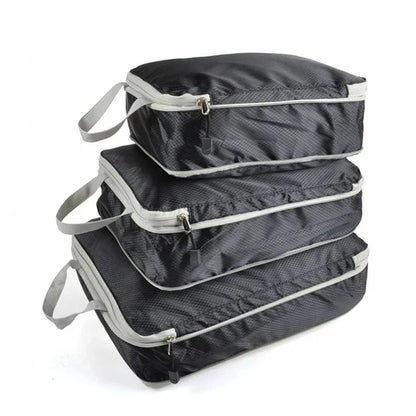 Ultimate Travel Compression Cubes for Efficient Packing - 3 Pack