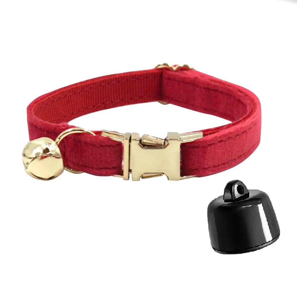 Mini Pet Tracker – Bluetooth Animal Locator with Collar and Bell