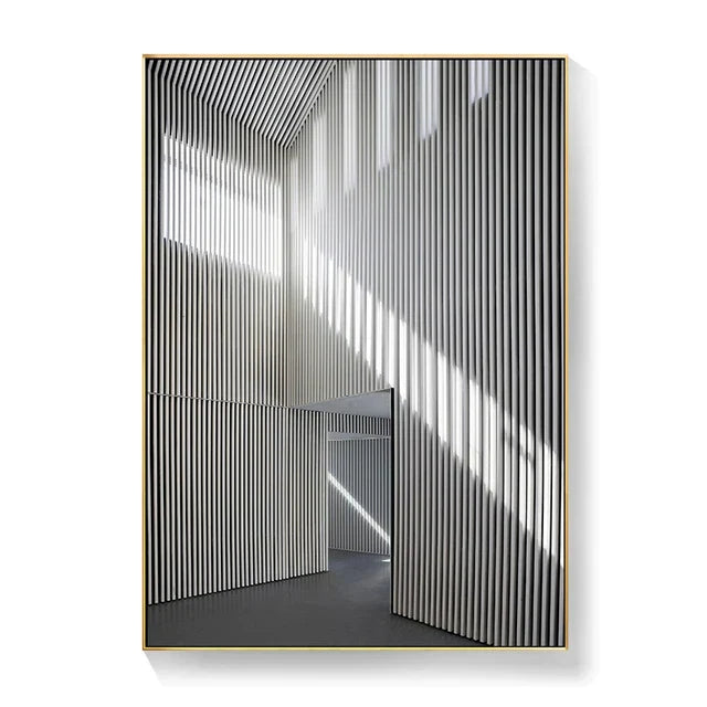 Fine Art Canvas Prints of Architectural Interiors for Modern Home Decor