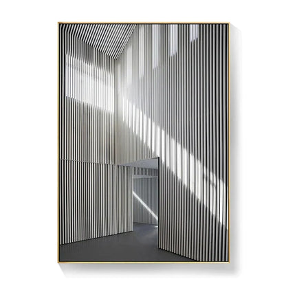 Fine Art Canvas Prints of Architectural Interiors for Modern Home Decor