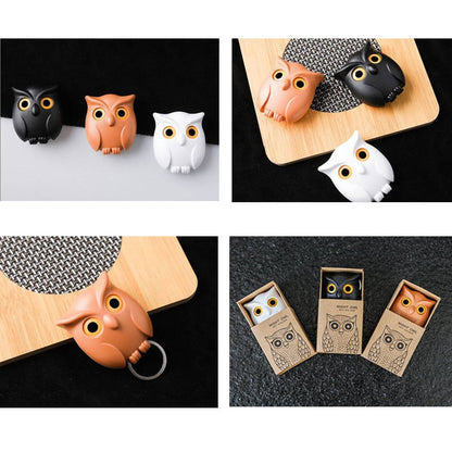 Charming Animal Keychain Organizer Hook with Magnetic Design