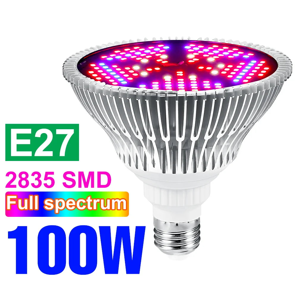 Full Spectrum LED Grow Light for Healthy Plant Growth - Energy Efficient
