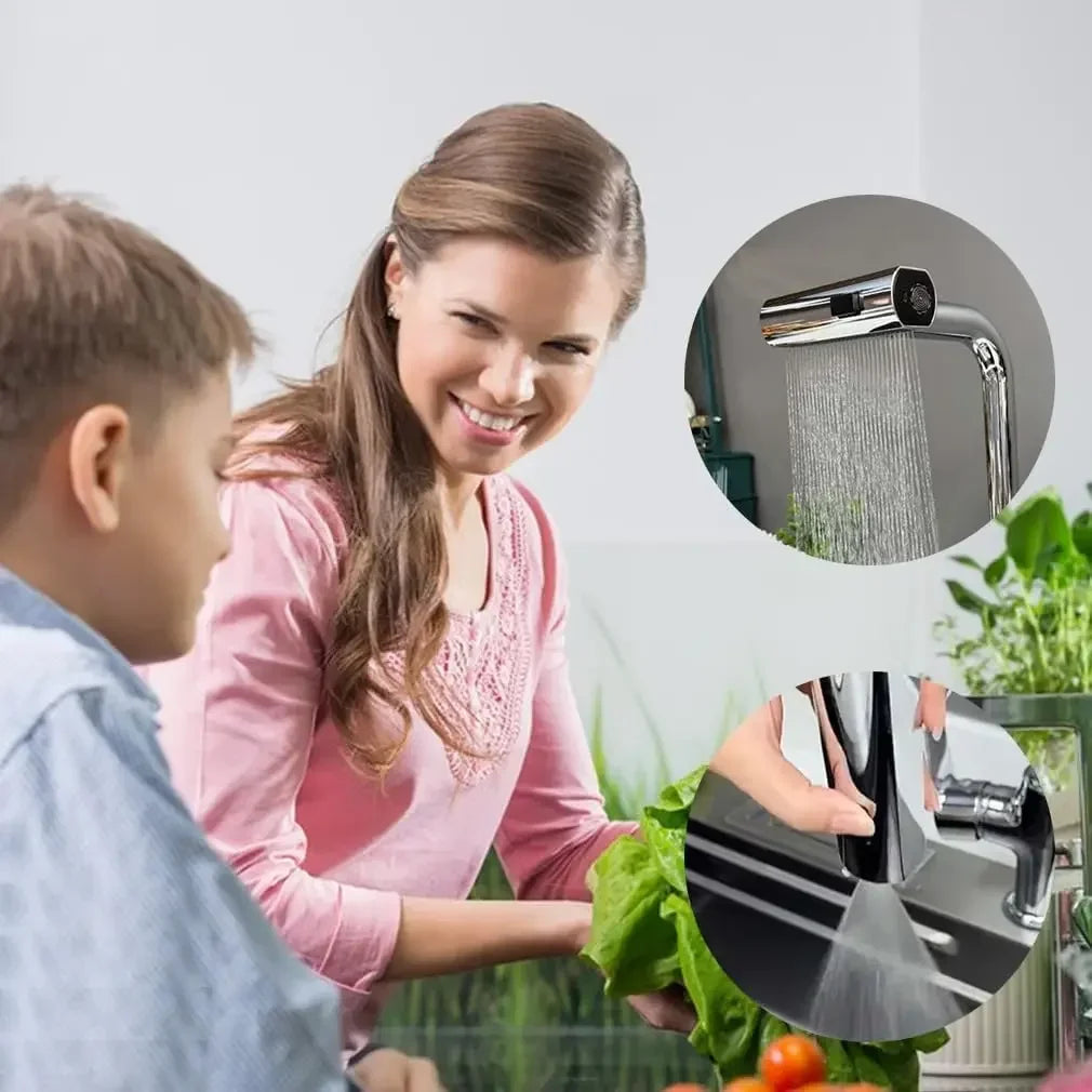 Elegant Pull-Down Kitchen Faucet for Comfort and Style