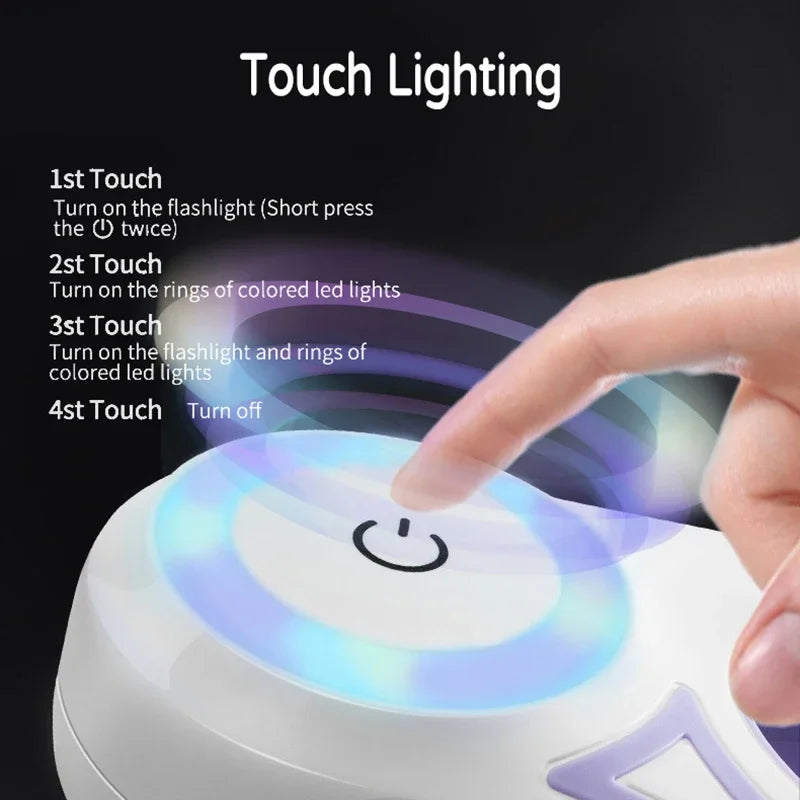 Ergonomic LED Retractable Leash for Dogs and Cats – Safe Night Walks