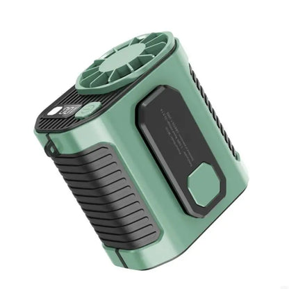 CoolBreeze Portable Waist Fan – Rechargeable Bladeless Design for Outdoor Adventures
