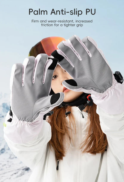 Weatherproof Touchscreen Ski Gloves for Adventurers