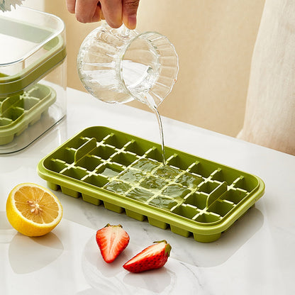 One-Touch Ice Cube Maker for Instant Chilling
