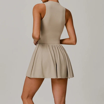 Seamless One-Piece Bodysuit for Women | Quick-Dry Stretch Yoga Jumpsuit