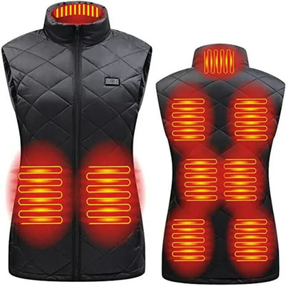 Women's Heated Vest with Infrared Technology | USB Heating | Lightweight & Temperature Regulating | Ideal for Fall and Winter