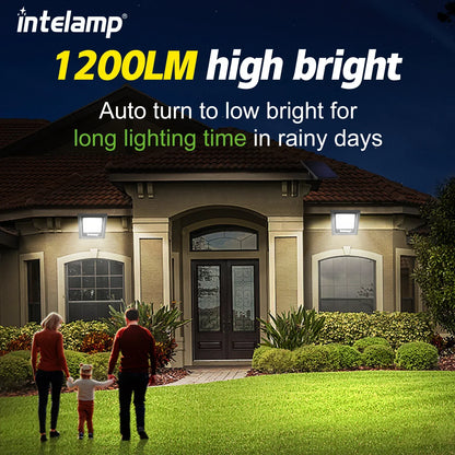 Solar LED Spotlight Set | 1200 Lumens | Pack of 2 | Weatherproof & Adjustable