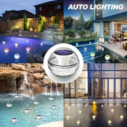 Solar LED Floating Ball Light | RGB Color Changing | Waterproof IP65 | 10 cm