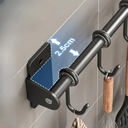 Kitchen Wall Shelf | Durable Steel | For Cookware & Utensils