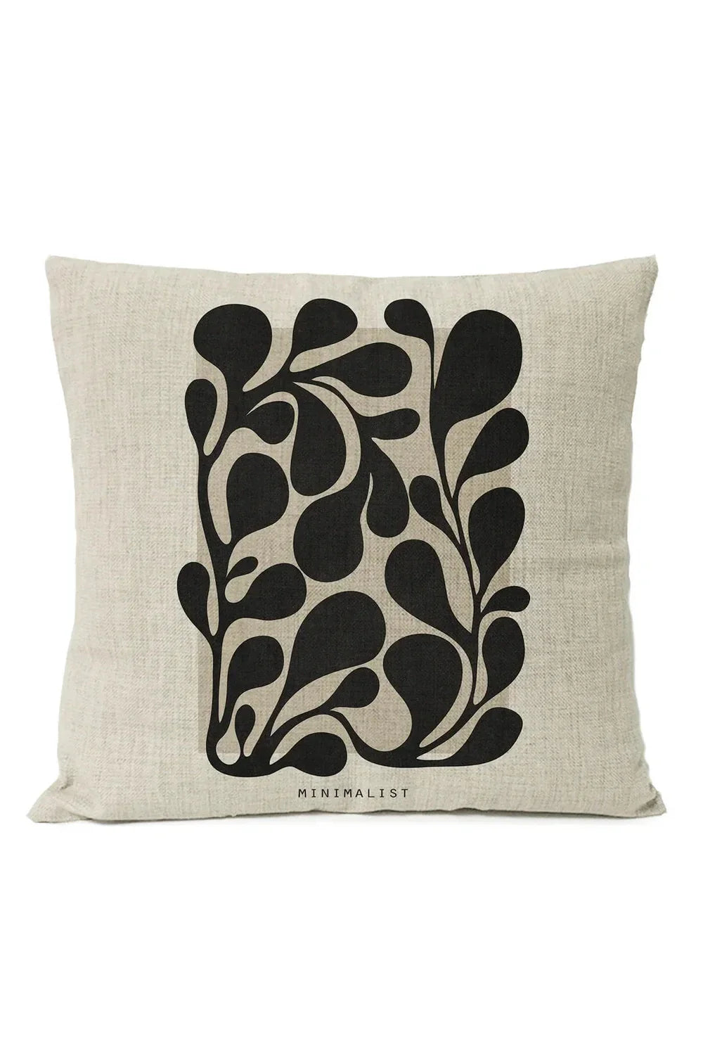 Geometric Black Pillow Cover