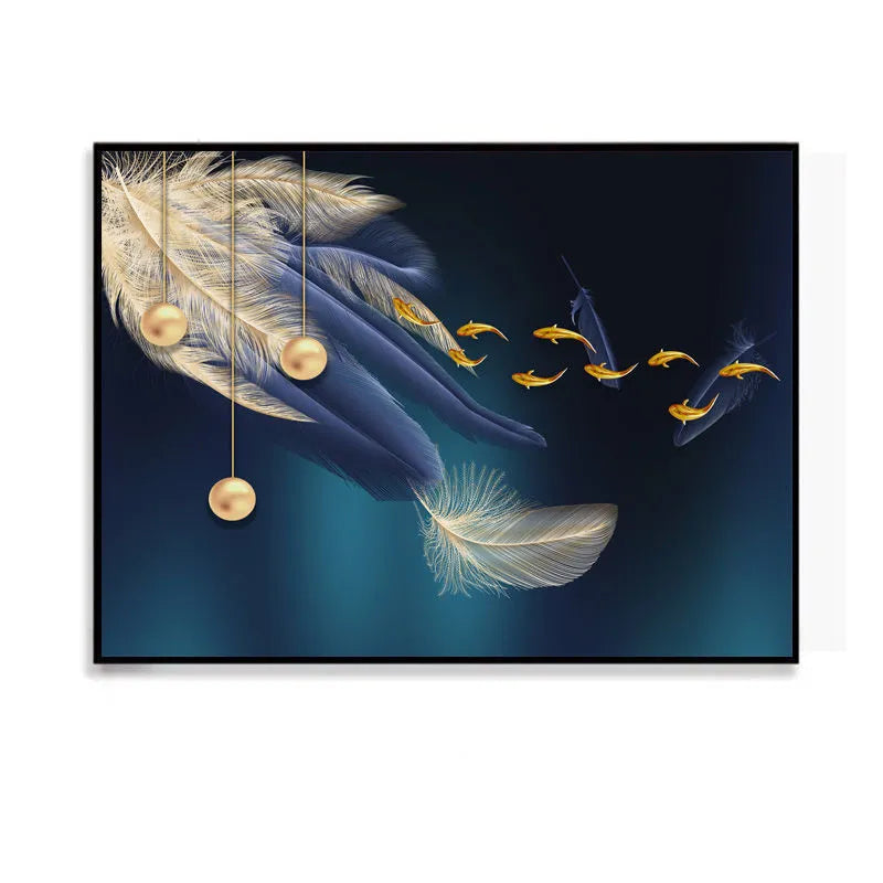 Canvas Electric Box Cover with Art View Design