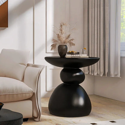 Scandinavian Minimalist Side Table – Elegant Nightstand or Coffee Table