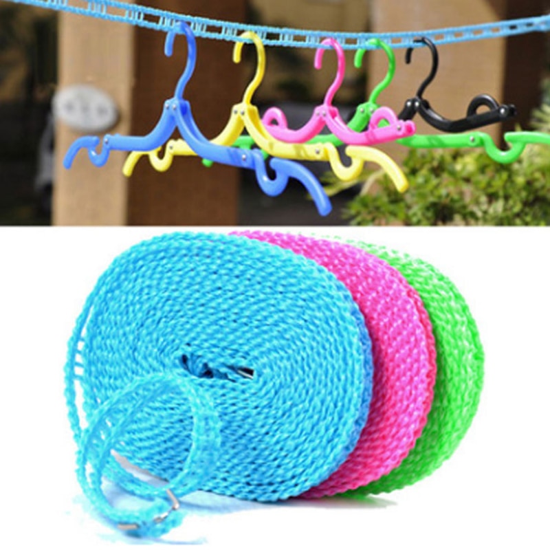 Windproof Clothesline Drying Rope with Anti-Skid Features