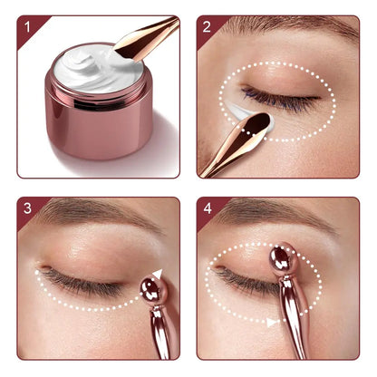 GlowSpoon EyeLift 2-in-1 Eye Massage for Dark Circles & Puffy Eyes