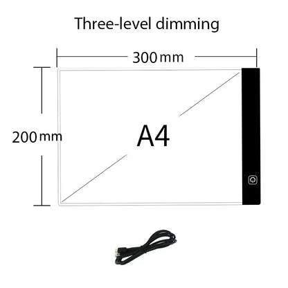 Adjustable LED Art Light Pad for Creative Precision