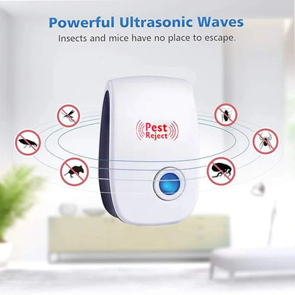 Smart Ultrasonic Pest Control Plug for Indoor Spaces