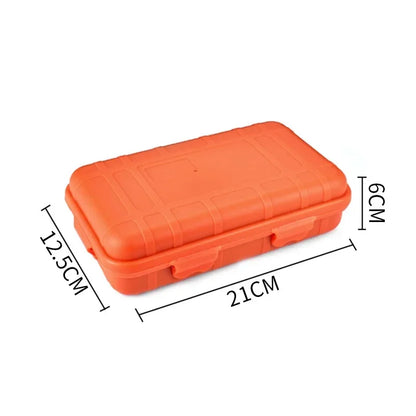 Compact Waterproof Outdoor Storage Box – Shockproof & Floatable