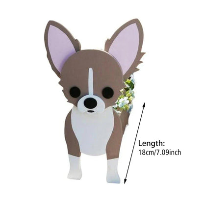 Dog Breed Flower Pot - Pawsome Plant Container for Pets