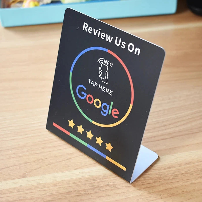 NFC Feedback Card for Google Reviews - Collect Customer Opinions Easily