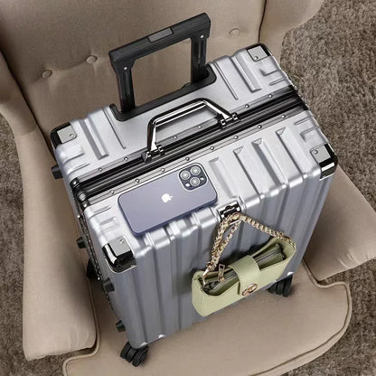 Premium Hardshell Luggage with Robust Aluminum Frame