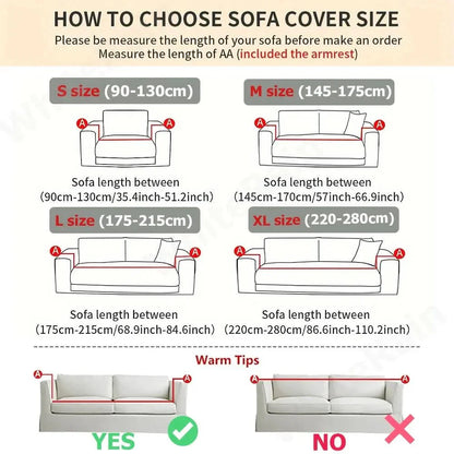 Lightweight and Non-Slip Sofa Cover
