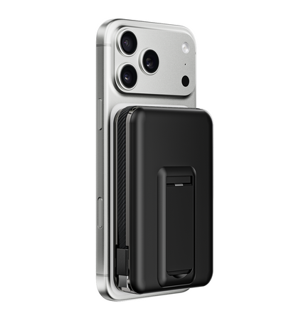 Magnetic Charging Power Bank 10,000 mAh with Stand Feature