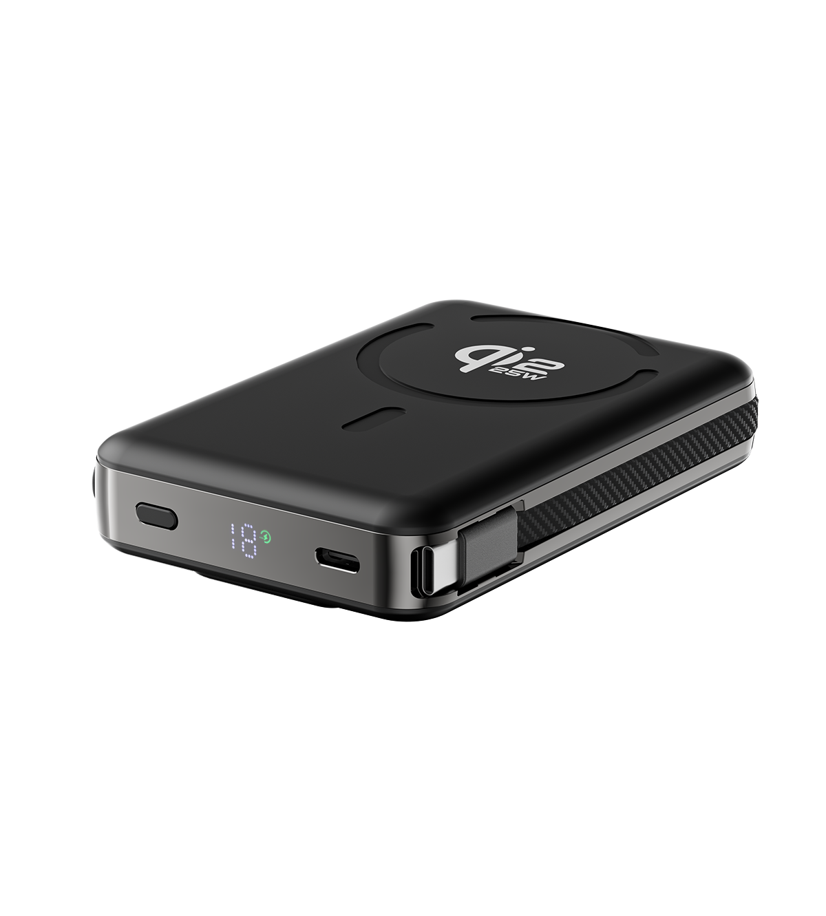 Magnetic Charging Power Bank 10,000 mAh with Stand Feature