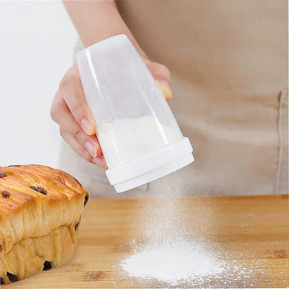 Powder Sugar Shaker with Lid | Perfect for Cocoa & Flour