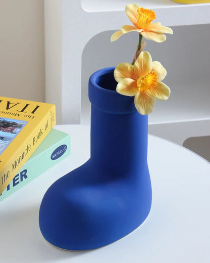 Vase in Ankle Boot Design