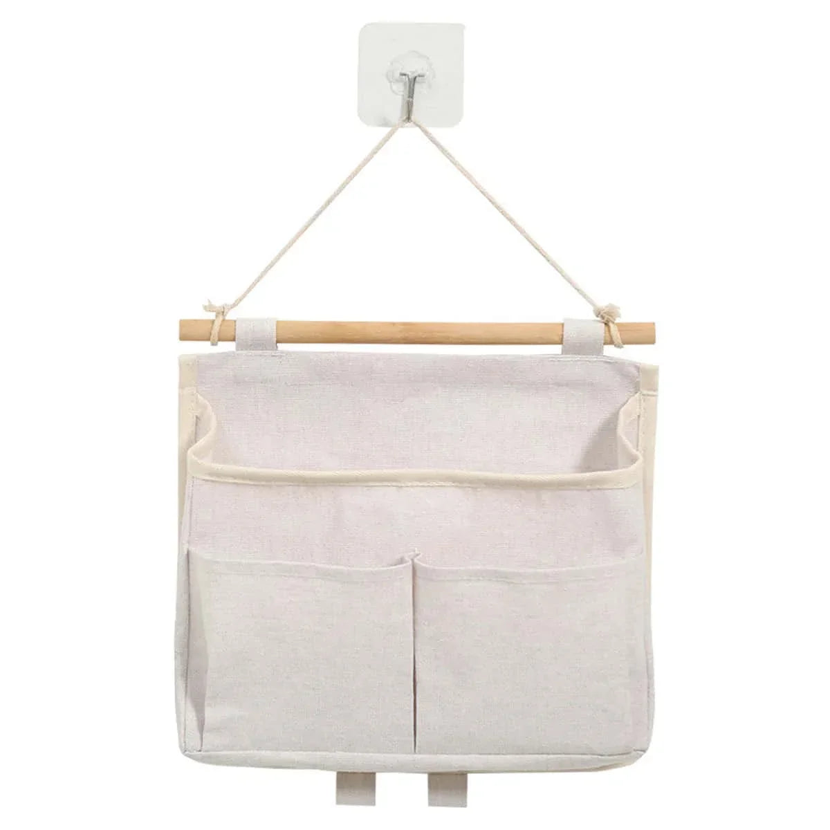Over-the-Door Hanging Organizer | 2-Tier Storage Bag | Polyester