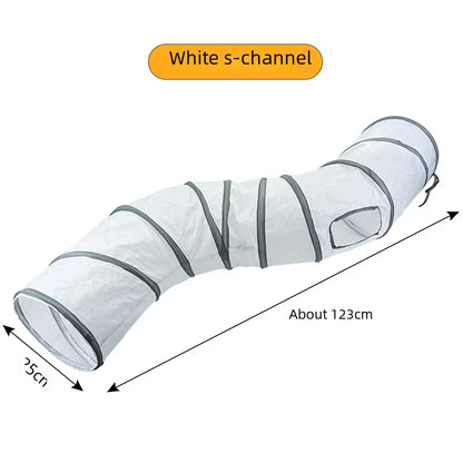 Cat Dragon Tunnel Toy | Engaging Design with Hidden Play Areas for Cats