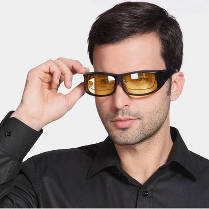 Night Vision Glasses with Glare Reduction Technology for Safe Night Driving