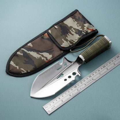 Stainless Steel Folding Shovel – Compact & Portable Tool for Camping and Gardening