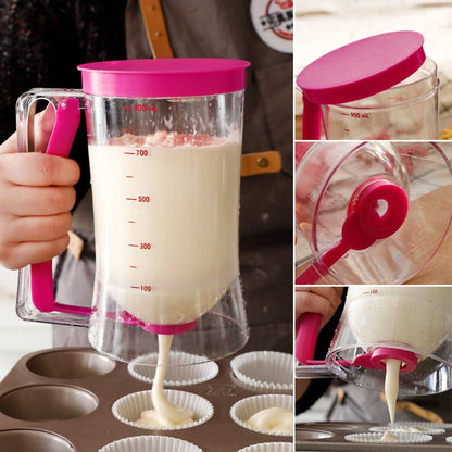 Batter Dispenser for Pancakes and Cupcakes – Easy to Use