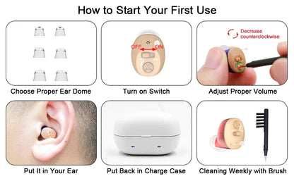 Invisible Digital Hearing Aid | Enhances Hearing for Better Quality of Life