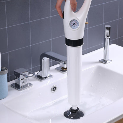 High-Pressure Drain Cleaner – Eco-Friendly with 4 Attachments for Clogs